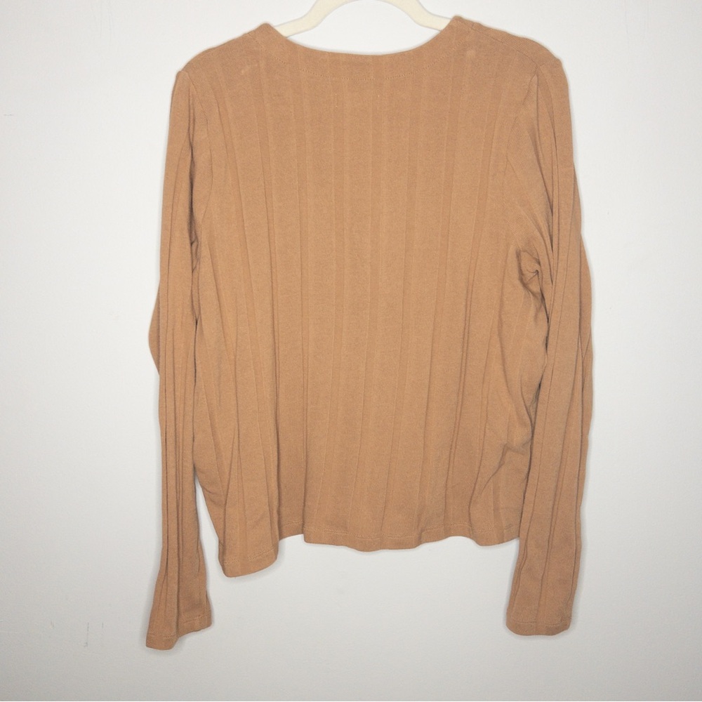 Madewell Ribbed Sweater-Knit Cardigan - Picture 6 of 6
